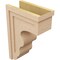 Ekena Millwork 9"W x 18"D x 27"H Classic Highland Rough Cedar Woodgrain TimberThane Corbel, Primed Tan CORUR09X18X27HLDRCPR - alternate 6